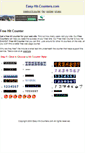 Mobile Screenshot of beta.easyhitcounters.com